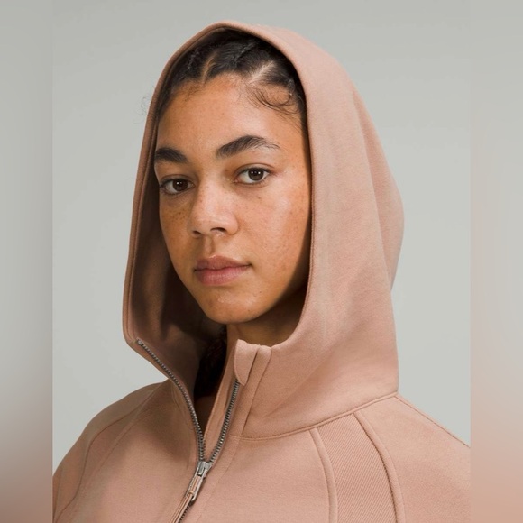 Lululemon 1/2 Zip Scuba Dusty Clay XS/S - Picture 6 of 6